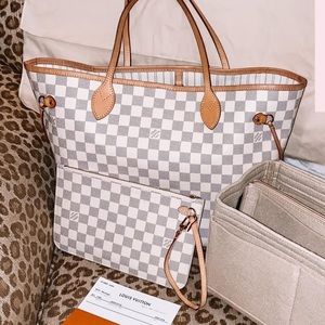 Louis Vuitton Neverfull MM - Damier Azur